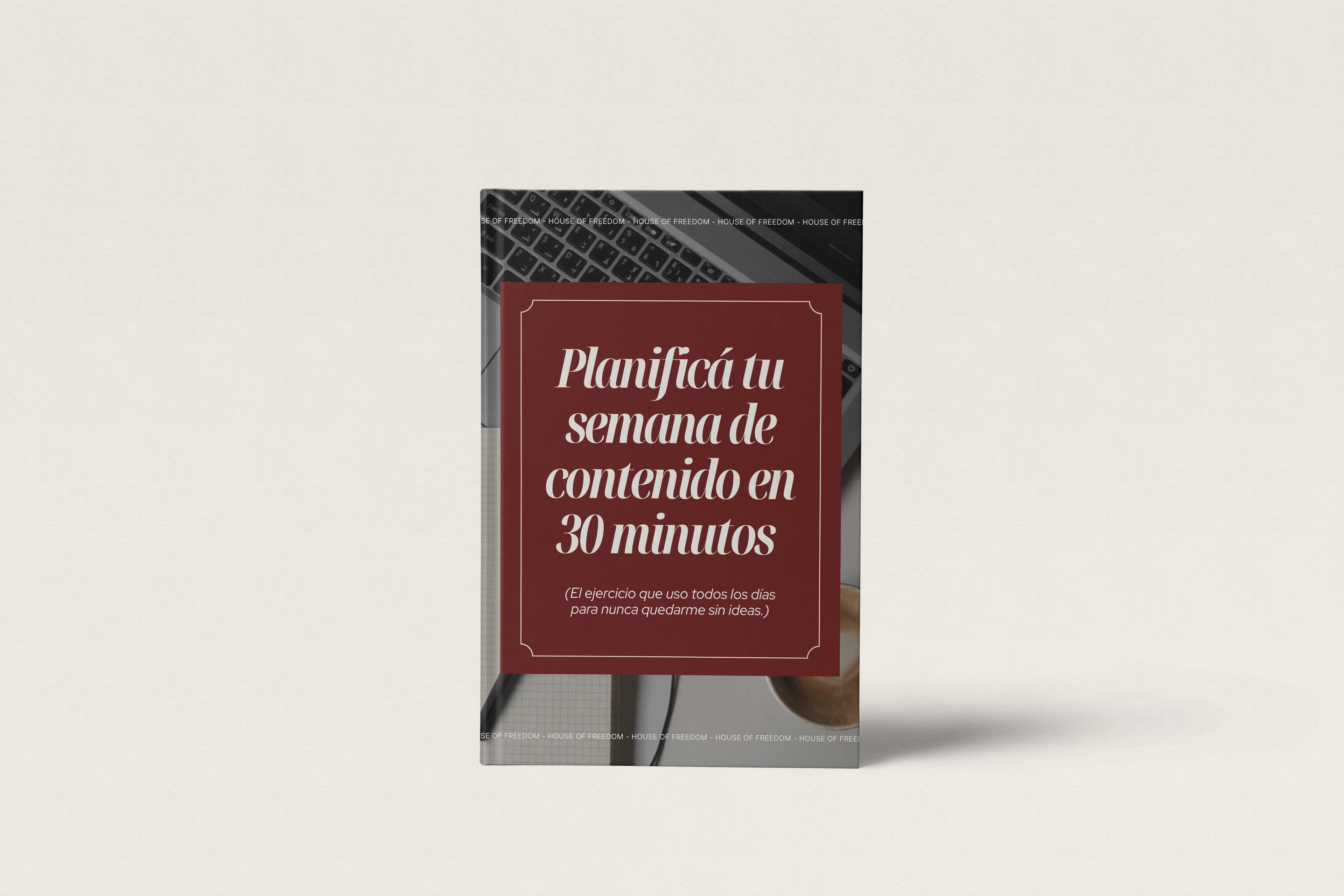 Planificá tu semana de contenido en 30 minutos